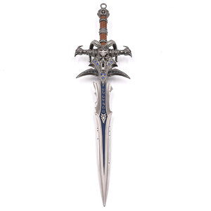 <span class=keywords><strong>Épée</strong></span> de jeu en métal Lich King 30 cm, modèle Frostmourne tête de mouton, en alliage de zinc, modèle <span class=keywords><strong>d</strong></span>'<span class=keywords><strong>épée</strong></span> de jouet, artisanat <span class=keywords><strong>d</strong></span>écoratif de luxe - Product Image 2