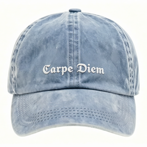 Gorra de Béisbol Estilo Vintage y Clásico Lavado, Ajustable con Hebilla Metálica, Logotipo Bordado Personalizable, Versátil y Práctica - Product Image 1
