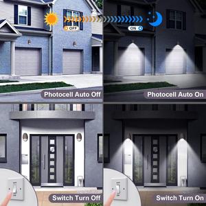 Lámpara LED de Pared para Emergencias Resistente a la Intemperie |   Aluminio Fundido a Presión con Certificación UL IP65 para Ubicaciones Exteriores con Clima Húmedo - Product Image 5