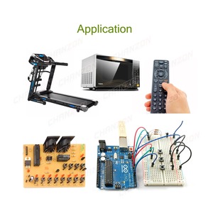 Botón táctil de microinterruptor de 6x6mm 4,3 5 6 7 mm Mini pulsador táctil palanca Pcb momentáneo 2 pines 4 pines botón para <span class=keywords><strong>Arduino</strong></span> - Product Image 3