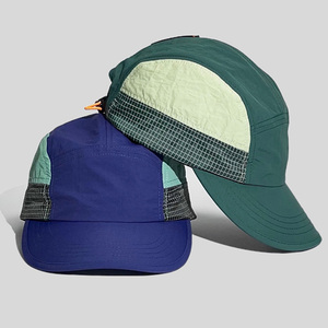 Tùy Chỉnh Màu Sắc Khối Nhanh Chóng Khô 100% Polyester Phẳng vành Thể Thao Mềm Bảng Điều Chỉnh Tiện Ích <span class=keywords><strong>Hat</strong></span> Mùa Hè Mỏng Cong Mũ Bóng Chày Mũ Thể Thao - Product Image 1