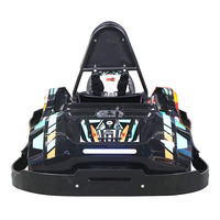 Meilleure qualité de voiture kart électrique télécommandée pour enfants au centre de divertissement familial