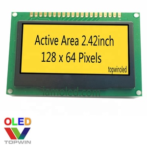 Mô Đun <span class=keywords><strong>Oled</strong></span> Màu Vàng 2.42 Inch 128X64 Pixel TW28641240A05 Màn Hình <span class=keywords><strong>Oled</strong></span> Ssd1309 Màn Hình <span class=keywords><strong>Oled</strong></span> - Product Image 6