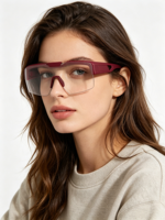 Lunettes de soleil de pêche légères TR90 à monture large semi-cerclée, verres polarisés TAC UV400, pour hommes et femmes, supporte la personnalisation du logo OEM
