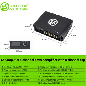 Factory Directly <strong>Car</strong> <strong>Amplifier</strong> DSP Processor 4 Channel Powered <strong>Amplifier</strong> with Digital Signal Processor - Product Image 4