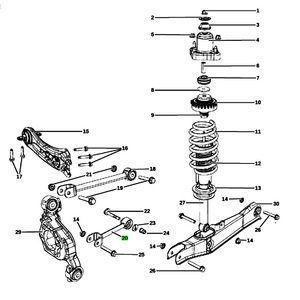 Extremo de Barra de Acoplamiento para Chrysler Sebring y Dodge Journey 5085417AD, Pieza de Repuesto para Suspensión MacPherson - Product Image 4