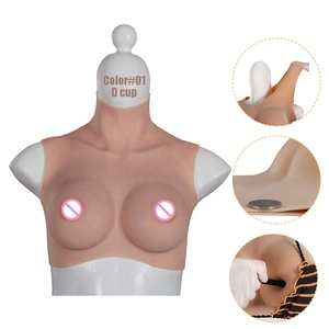 Artificiale sissy grandi tette ragazza realistica silicone forma del seno gel pettorale rendere seno crossdresser trans maschio a femmina - Product Image 2