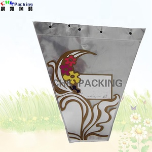 Printed cellophane transparent design artificial plastic daisy sheet for flowers bouquet wrapping water proof
