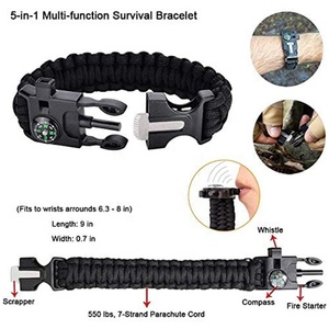 Survival Kit khẩn cấp survivalgear 18 trong 1 Cắm Trại Ngoài trời tăng thiết lập công cụ SOS <span class=keywords><strong>EDC</strong></span> Nguồn cung cấp khẩn cấp Kit - Product Image 2