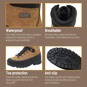 Hanagal OEM ODM Tùy Chỉnh Ngoài Trời Người Đàn Ông Của Bền Thể Thao Phong Cách Đi Bộ Đường Dài Và Leo Núi Leo Núi Đi Bộ Giày Phụ Nữ - Product Image 5