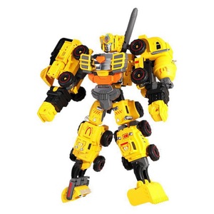 Set di Giocattoli Robot Trasformabili 5-in-1 per Costruzioni, Kit STEM Fai-da-Te, Camion Meccanico Smontabile per Bambini - Product Image 1