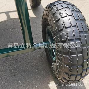 รถเข็นเก้าอี้โลหะ Qingdao Litte 4 ล้อ ปรับระดับได้ พกพาสะดวก ทนทาน ใช้งานกลางแจ้ง - Product Image 3