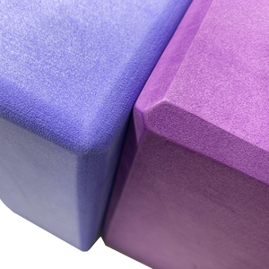 Bloque de Yoga de alta calidad, color grisáceo, Morado, negro, natural, ecológico, para construcción, espuma EVA, Fitness, con impresión de logotipo personalizado - Product Image 5