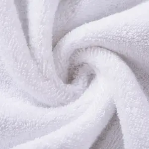 Yüksek kaliteli otel banyo havlusu bornoz sert banyo havlusu kumaş dokuma pamuk çift taraflı havlu kumaş