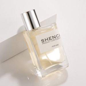 OEM Sáng Tạo Hương Thơm Bạc Cap Người Đàn Ông Của Du Lịch Nước Hoa Chai 25Ml 50Ml 100Ml Hình Chữ Nhật Rõ Ràng Glass Phun Phẳng Vai - Product Image 2