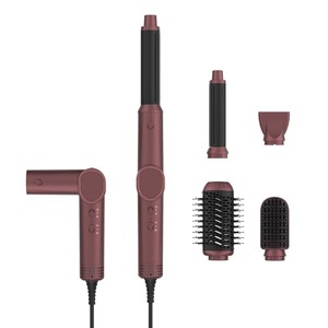 Secador de Pelo Plegable Zexi de 1300W con Motor sin Escobillas de 110,000 RPM, Cepillo de Alta Velocidad 5 en 1 - Product Image 1
