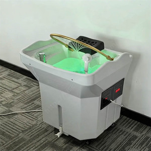 Bac à shampoing portable sans tuyauterie pour coiffeur, lavabo de lavage de dos pour barbier, équipement de salon de beauté - Product Image 6