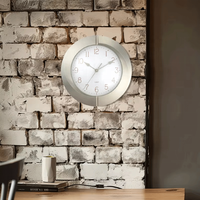 Infinity Time Vente en gros Horloge murale au design moderne et antique de 11 pouces Horloge décorative personnalisée Horloges murales pour bureau à domicile