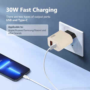 Haute qualité 9V 1A/2A 2.4A USB chargeur mural rapide EU US Plug adaptateur secteur USB pour téléphone portable court Sle Power SCP Charge - Product Image 6
