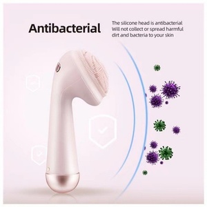 Sonic Facial Brush Rotating <b>Balls</b> Silicone USB Socket Charging Beauty Instrument for Cleaning <b>Massage</b> Household Use - Product Image 4