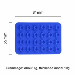 Support de téléphone en silicone flexible de nouvelle conception avec 24 ventouses et une forte aspiration pour une utilisation à la maison ou sur le bureau - Product Image 6