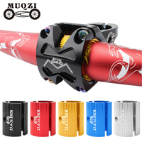 Adaptateur de vilebrequin pour guidon de vélo, en alliage d'aluminium, pour feuille d'espacement, 25.4 à 31.8 à 35mm