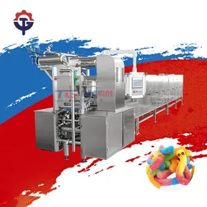 Mesin permen jeli limbah produk diminimalkan mesin laboratorium kecil semi otomatis permen karet