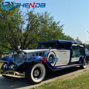 Chariot de corbillard <span class=keywords><strong>du</strong></span> <span class=keywords><strong>roi</strong></span> électrique de limousine funéraire vintage classique avec 4 roues matériau en acier de nouvel état à vendre - Product Image 6