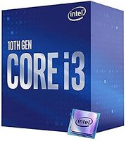 Processeur de bureau Quad-Core Intel Core i3-10100F 3,6 GHz, 12 Mo de cache L2/L3, 14 nm, 64 bits, emballage en vrac