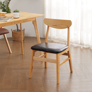 Chaises de salle à manger pliantes écologiques en bois massif modernes pour hôtels, écoles, restaurants, usage domestique - Product Image 2