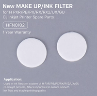 Nouveau filtre à encre/de maquillage de haute qualité pour imprimante jet d'encre HP PXR/PB/PX/RX/RX2/UX/GU Cij, pièces détachées HFN0102, garantie 1 an