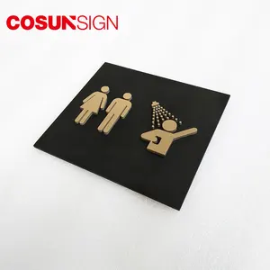 COSUN पुरुषों की बिक्री पर शौचालय साइन