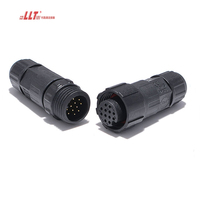 Connecteur de signal et de données électrique multipin LLT M16 12 broches 5A IP68 mâle-femelle 6 7 8 9 10 11 broches