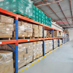 Verstellbares Metallregal ohne Schrauben und Lagerregale für Lagerhallen, Mittelschweres Metallregal - Product Image 5