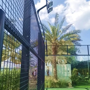 Excelente Precio, Compre Equipamiento Deportivo para Pista <span class=keywords><strong>de</strong></span> Pádel, Césped Artificial <span class=keywords><strong>de</strong></span> 12mm/15mm <span class=keywords><strong>de</strong></span> Altura, Interior 10m*20m, Vidrio Templado <span class=keywords><strong>de</strong></span> 12mm, 8 Piezas - Product Image 2