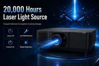 Projecteur laser 3LCD professionnel ODM d'usine de 10 000 lumens avec déplacement de lentille motorisé pour des expositions muséales immersives