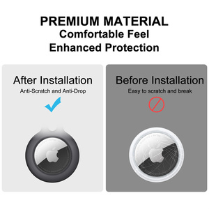 Funda Transparente para Localizador de Tarjetas, Protector Antipérdida, Porta Tarjetas para <span class=keywords><strong>Apple</strong></span> Airtag - Product Image 4