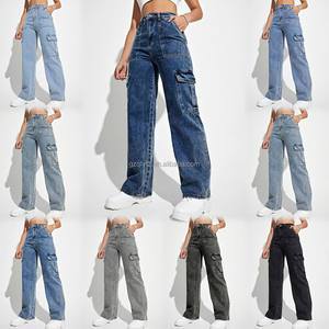 2025 Casual pantaloni classici a vita alta pantaloni <span class=keywords><strong>larghi</strong></span> Denim ragazze <span class=keywords><strong>Jeans</strong></span> <span class=keywords><strong>larghi</strong></span> <span class=keywords><strong>Jeans</strong></span> <span class=keywords><strong>Jeans</strong></span> <span class=keywords><strong>Jeans</strong></span> Cargo <span class=keywords><strong>Jeans</strong></span> <span class=keywords><strong>Jeans</strong></span> <span class=keywords><strong>Jeans</strong></span> donna - Product Image 1