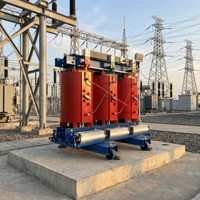 Transformateur sec 100 kVA, norme IEC, ignifuge et silencieux, idéal pour usage commercial
