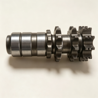 7253962 7161187 Ensemble d'arbre porte-grenaille pour Moteur de translation et Réducteur Final d'excavatrice Doosan Hyundai Develon, Pièces de rechange