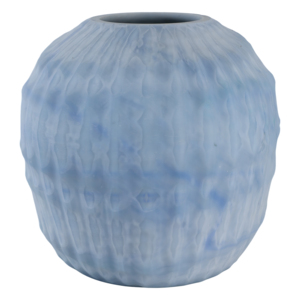 Vaso in vetro decorativo moderno intagliato, elegante vaso per fiori per soggiorno, camera da letto, ufficio, tavolo - Product Image 3