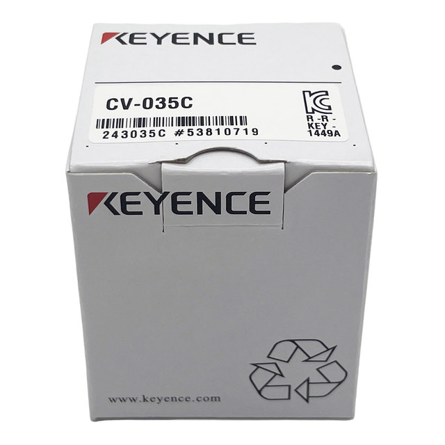 KEYENCE CV-035C High Quality Digital Multiple Speed Color CCD Industrial Camera 320000 Effective Pixels C-Mount Machine Vision