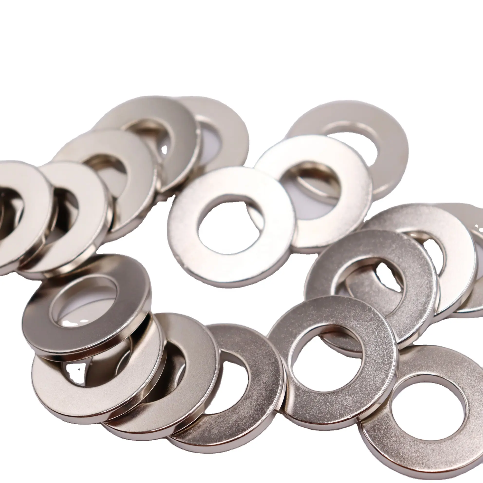 Super strong neodymium magnets good price magnetic rings rare earth electrical large magnets