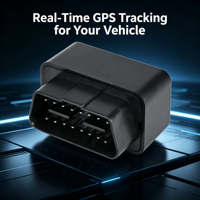 Dispositif de suivi GPS OBD, mini traceur de voiture 4G en temps réel avec carte SIM, traceur GPS OBD sans frais de plateforme