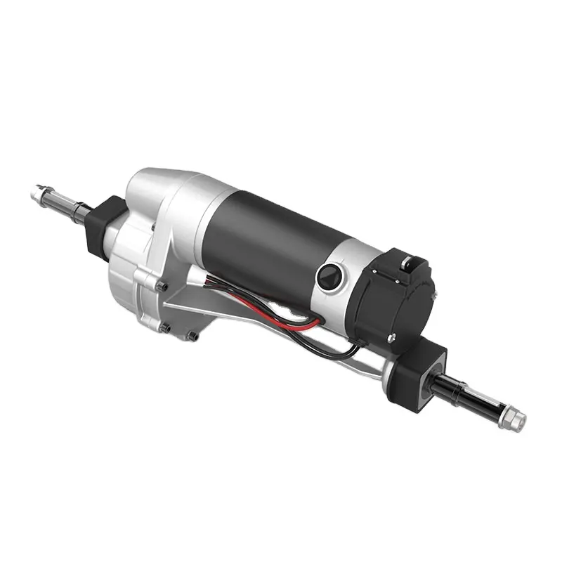 24V 500W kleines Hinter achs differential mit elektrischem Rollstuhl-Gleichstrom motor