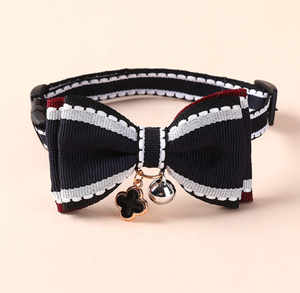 Kalung Natal Hewan Peliharaan dengan Lonceng dan Pita untuk Anjing Kecil, Kalung Kucing dengan Ikat Pita Lucu - Product Image 5