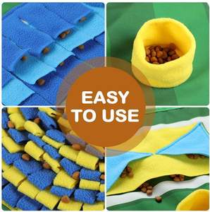 Интерактивный Тренировочный Коврик для кормления собак, футбольный стадион, коврик для вынюхивания домашних животных - Product Image 2