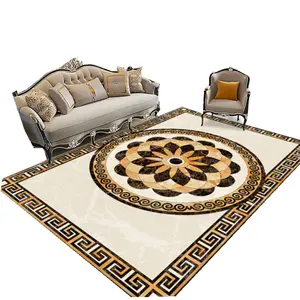 New popular hot selling products carpet Customizable printed material carpet Luxury area rugs