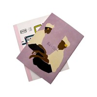 Cuaderno de Papel Premium con Costura de Hilo, Escritura Suave, A5, 50 Hojas, Apertura Plana, Ecológico, con Logotipo Personalizado para Conferencias y Planificación Diaria