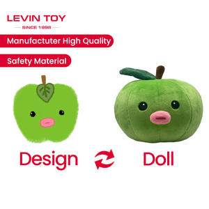 Высокое качество, Быстрый Пользовательский образец, мягкая игрушка, изготовитель на заказ, мультяшная плюшевая игрушка, плюшевая игрушка на заказ, фруктовая плюшевая игрушка - Product Image 2